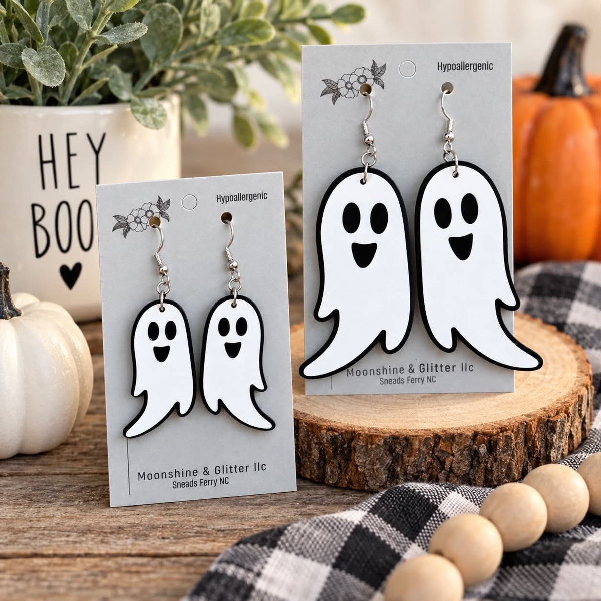 Ghost Earrings