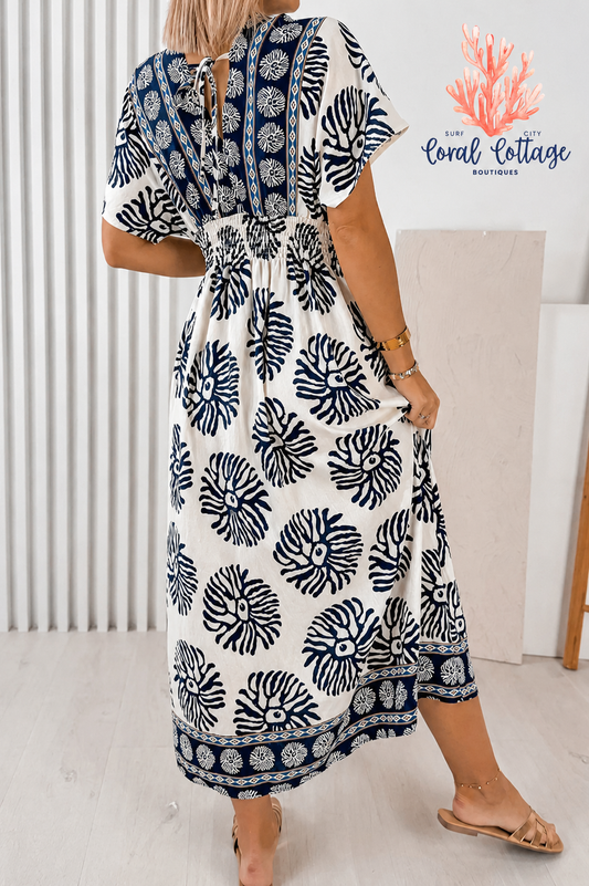 Boho Floral Maxi Dress
