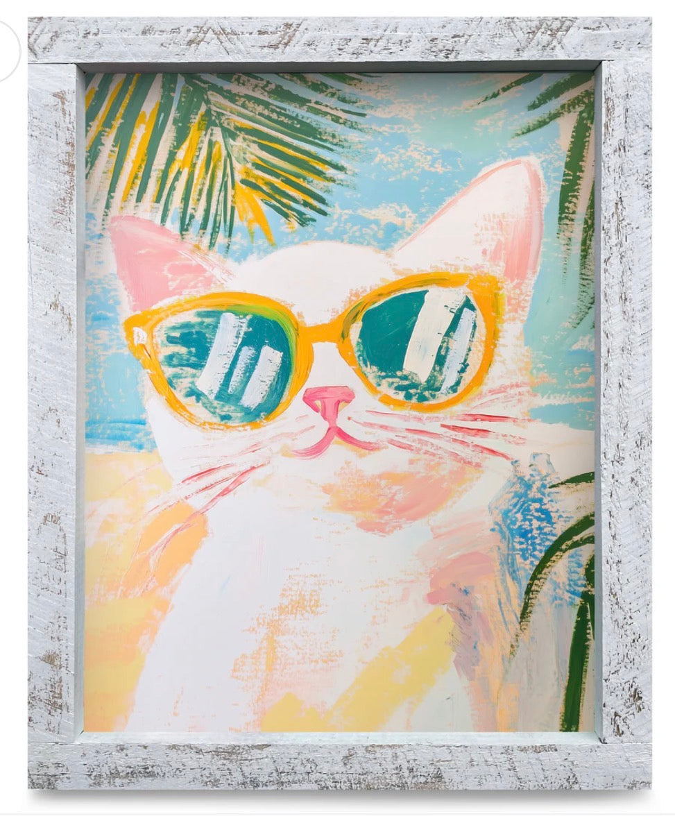 Pet Art - Beach Cat