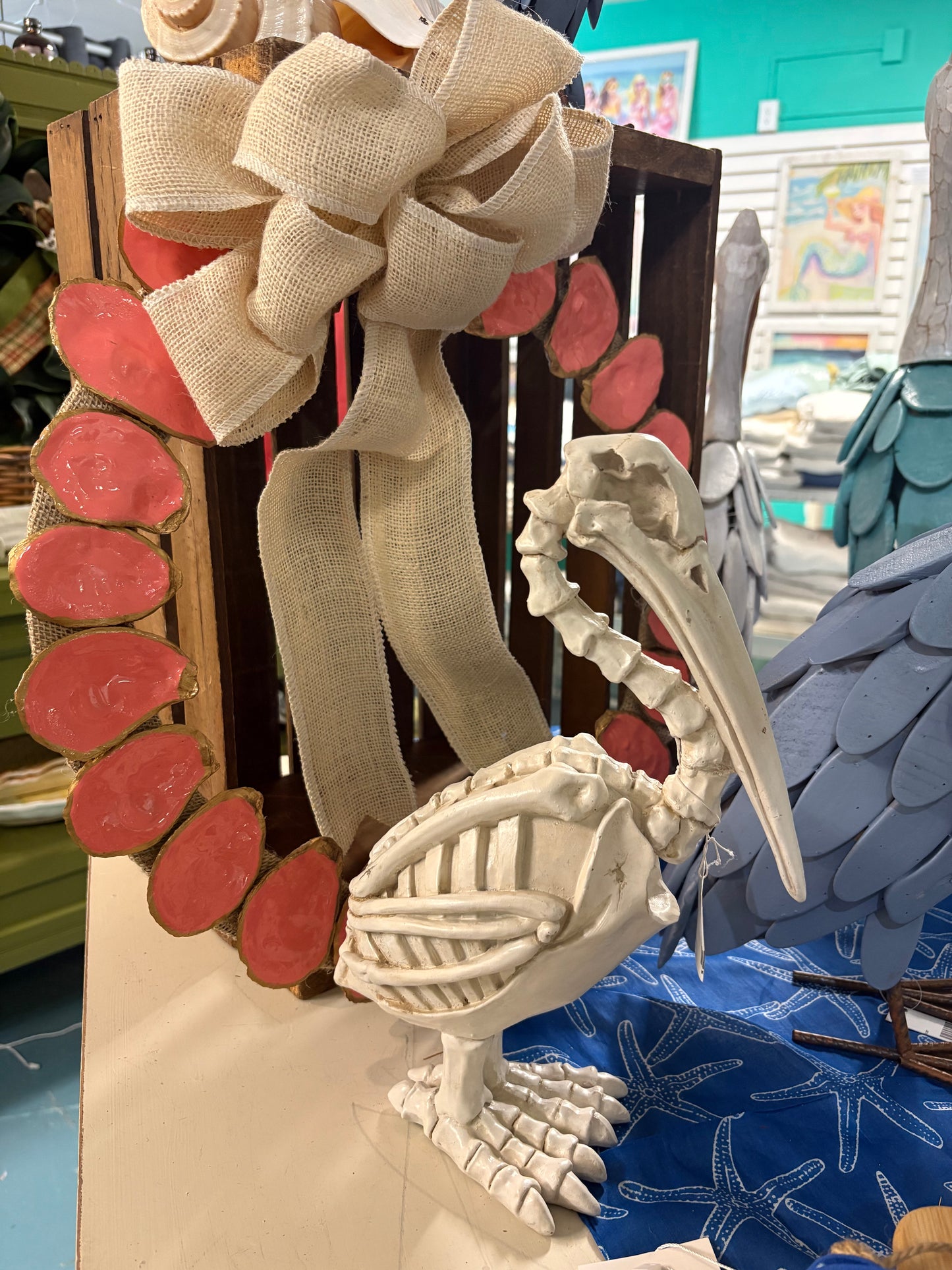 Skeletal Pelican
