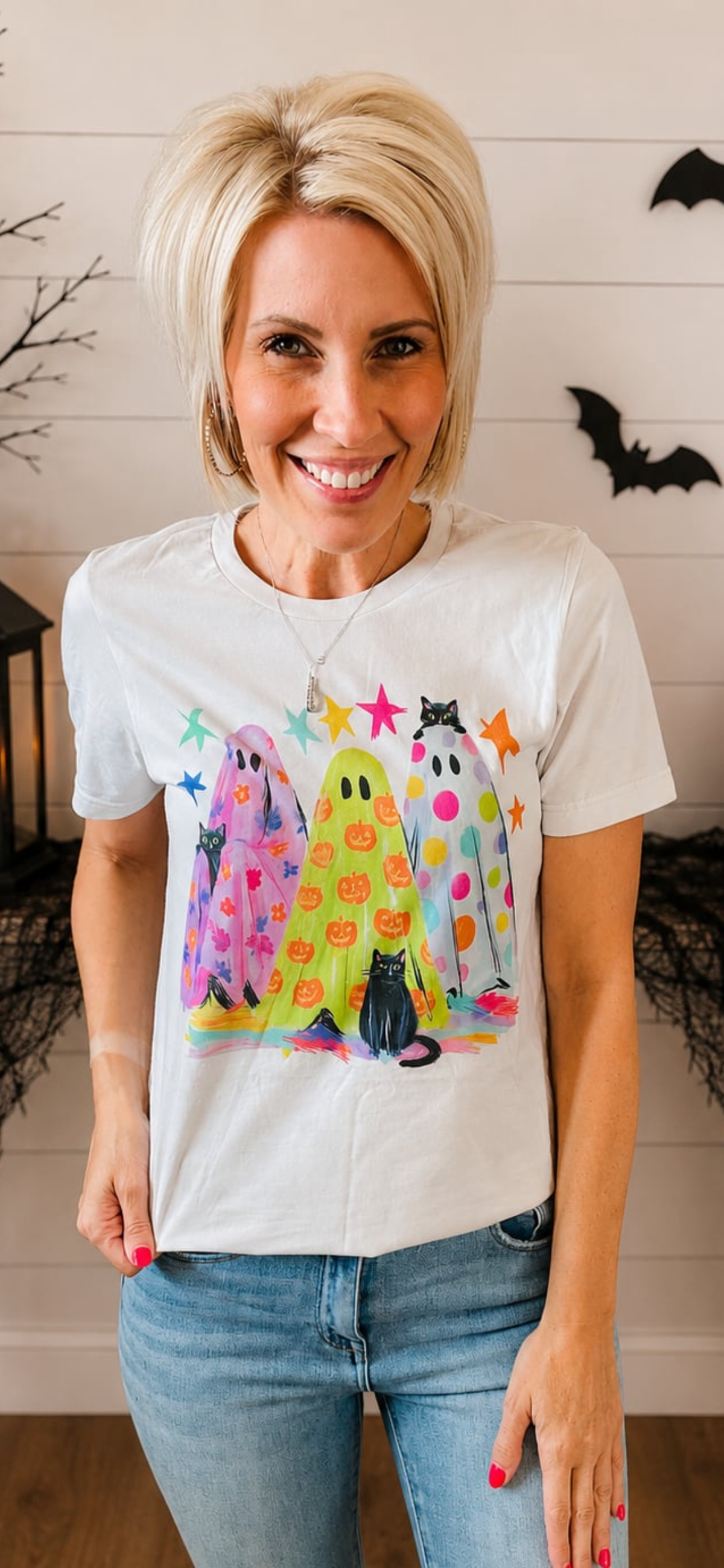 Ghouls, Ghouls, Ghouls Short Sleeve T-Shirt