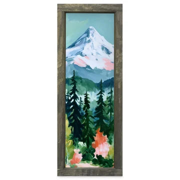 Snowy Peak & Pines Skinny Artwork