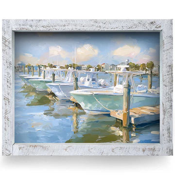 Carolina Dockside Artwork