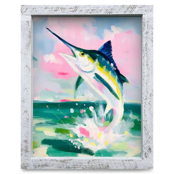 Pastel Marlin Artwork