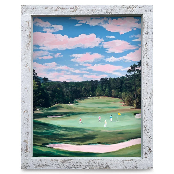 Art-Pink Sky Fairway