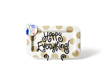 Load image into Gallery viewer, Happy Everything Rectangle Platter - Neutral Dot