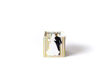 Load image into Gallery viewer, Happy Everything Medium Nesting Cube - Gold Stripe