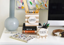 Load image into Gallery viewer, Happy Everything Small Nesting Cube - Neutral Dot Small