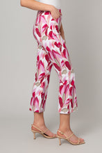 Load image into Gallery viewer, Printed Pull On Millennium Cropped Flare Pant