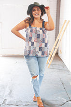 Load image into Gallery viewer, Boho Patchwork Color Block Knit Top