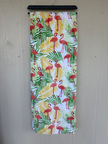 Coastal Blanket - Flamingo Party