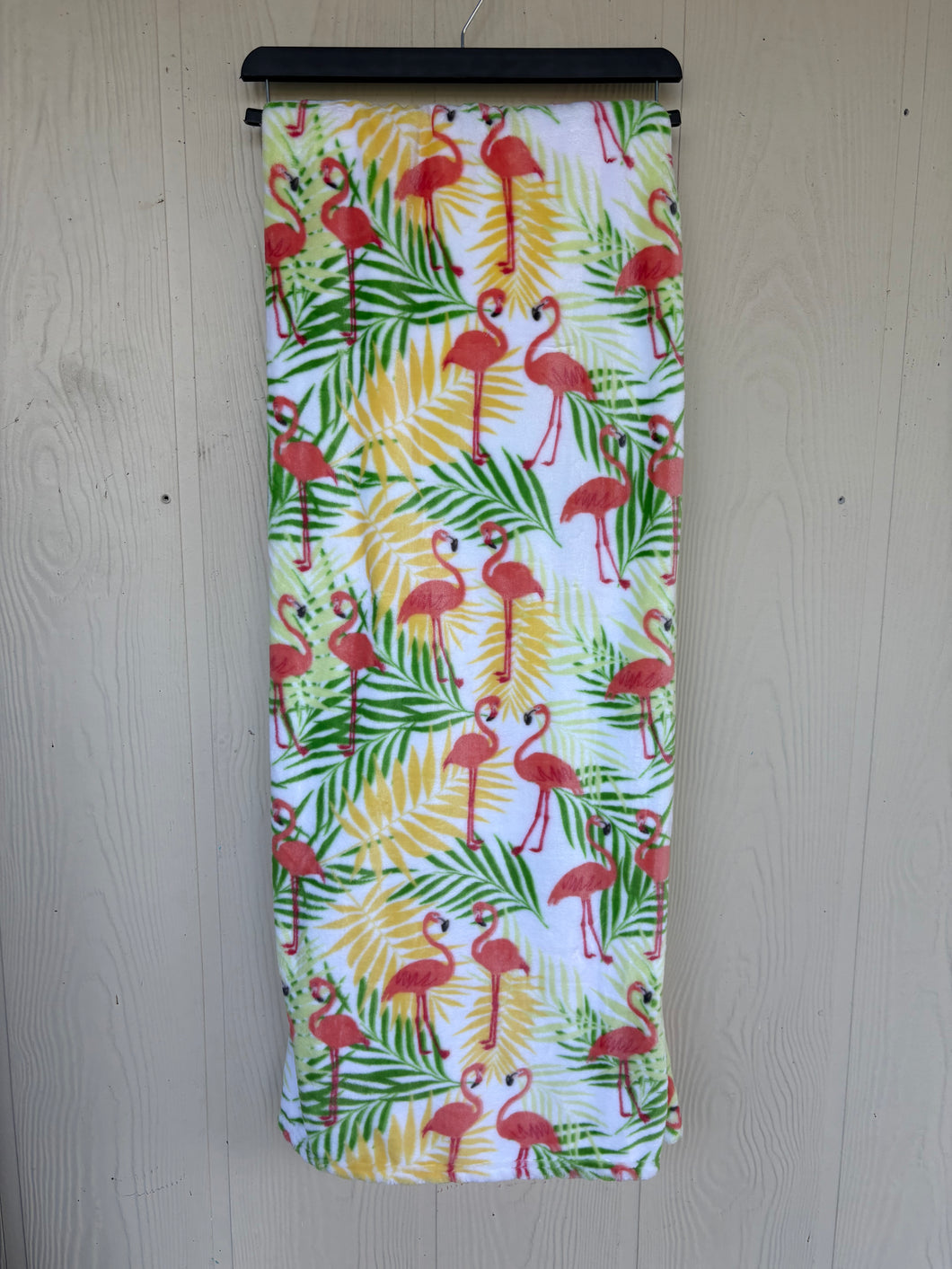 Coastal Blanket - Flamingo Party