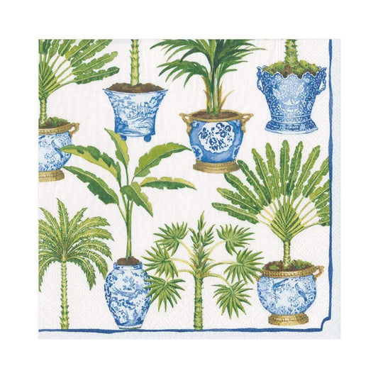 Potted Palms Napkin Pack of 20