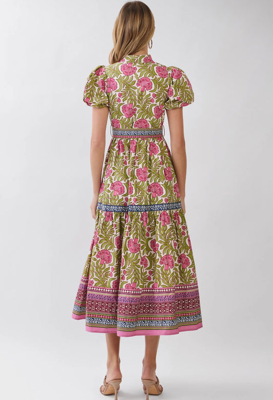 Floral Print Maxi Dress from TCEC