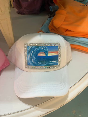 Local Painted Trucker Hats