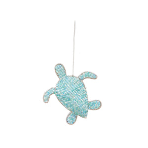 Beaded Turtle Ornament