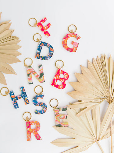 Initial Key Chain