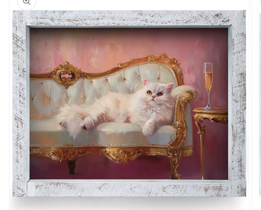 Pet Art - Princess & Prosecco