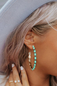 Retro Turquoise Earrings