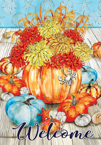 Fall Garden Flag - Coastal Fall