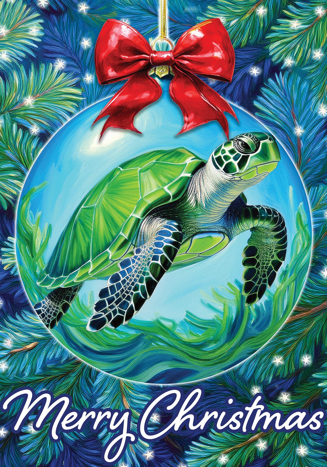 Garden Flag-Sea Turtle Ornament