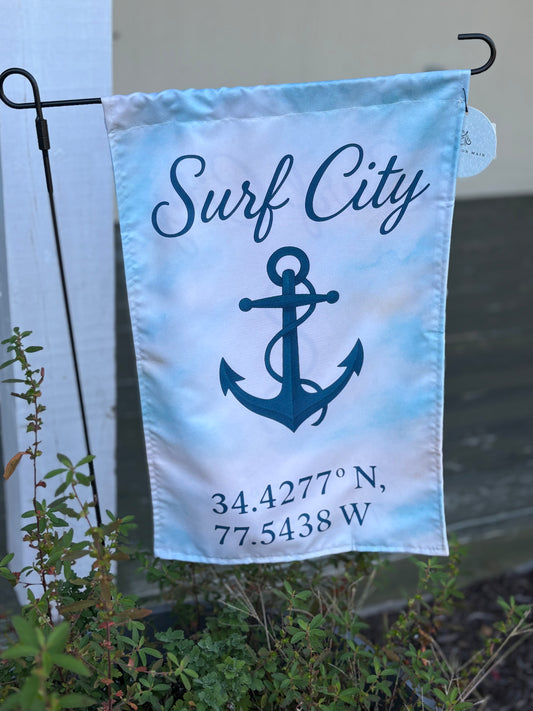 Garden Flag Surf City Topsail