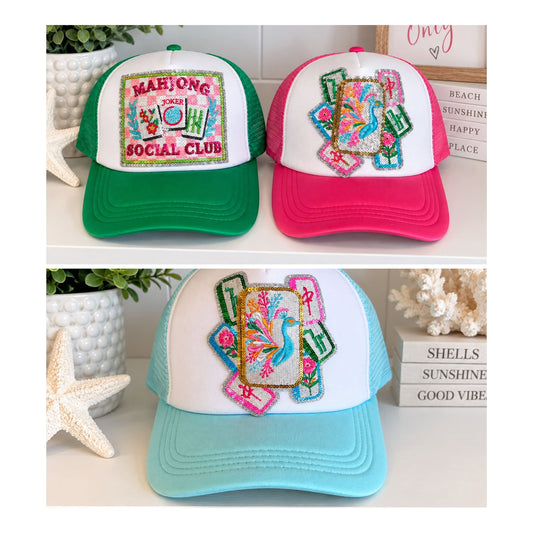 Mahjong Adjustable Hat