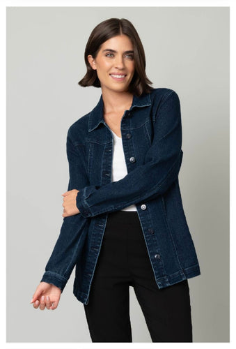Long Denim Shacket