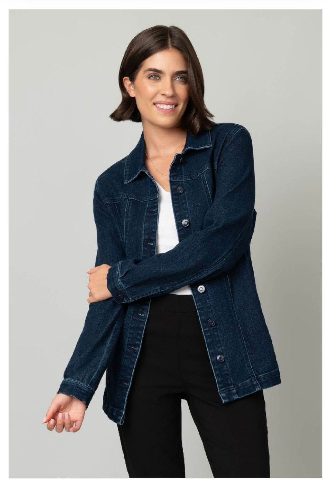 Long Denim Shacket