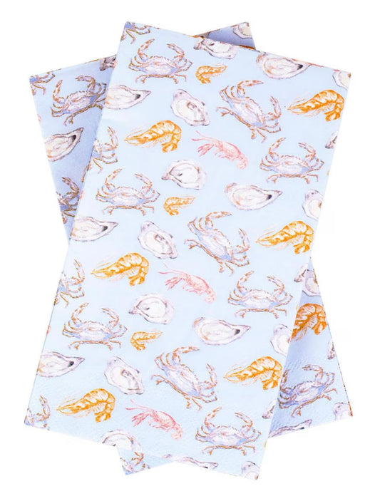 Shrimparoo Guest Napkins-Pack of 16