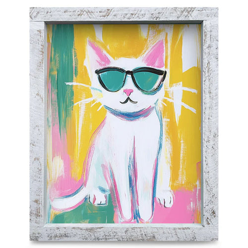 Cool Cat Artwork - VERTICAL
