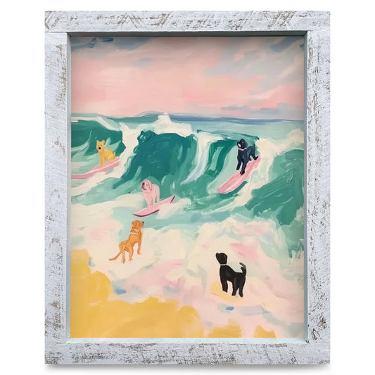 Surfin Dogs Artwork - VERTICAL