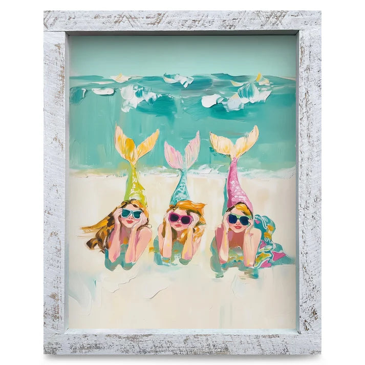 The Cutest Mermaids Artwork - VERTICAL