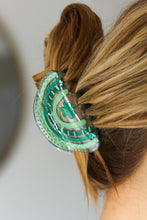 Load image into Gallery viewer, St Patrick&#39;s Day Shamrock Hair Claw