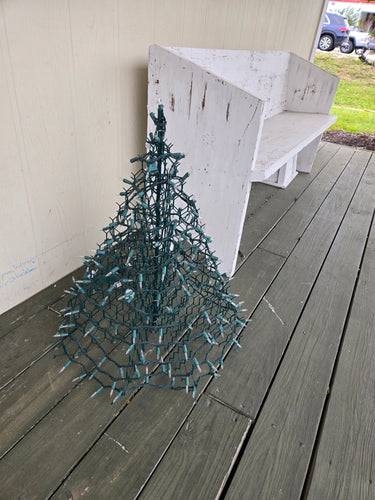 Crab Pot Christmas Tree LED Lights