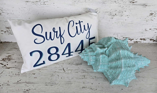 18” x 10” Zip Code Pillow