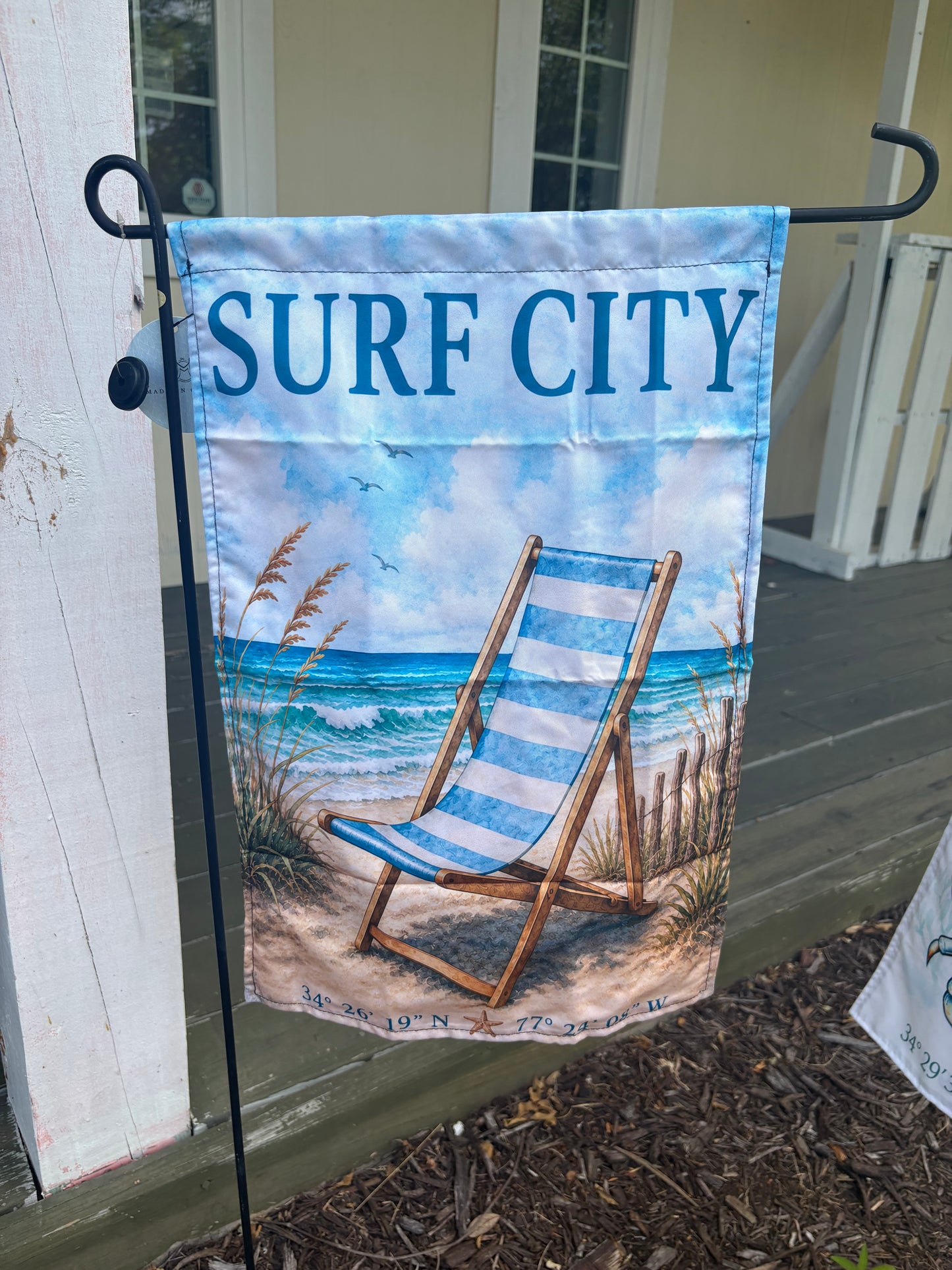 Surf City Garden Flag