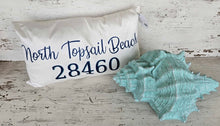 Load image into Gallery viewer, 18” x 10” Zip Code Pillow