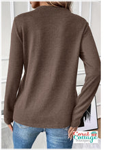 Load image into Gallery viewer, Crew Neck Long Sleeve Top