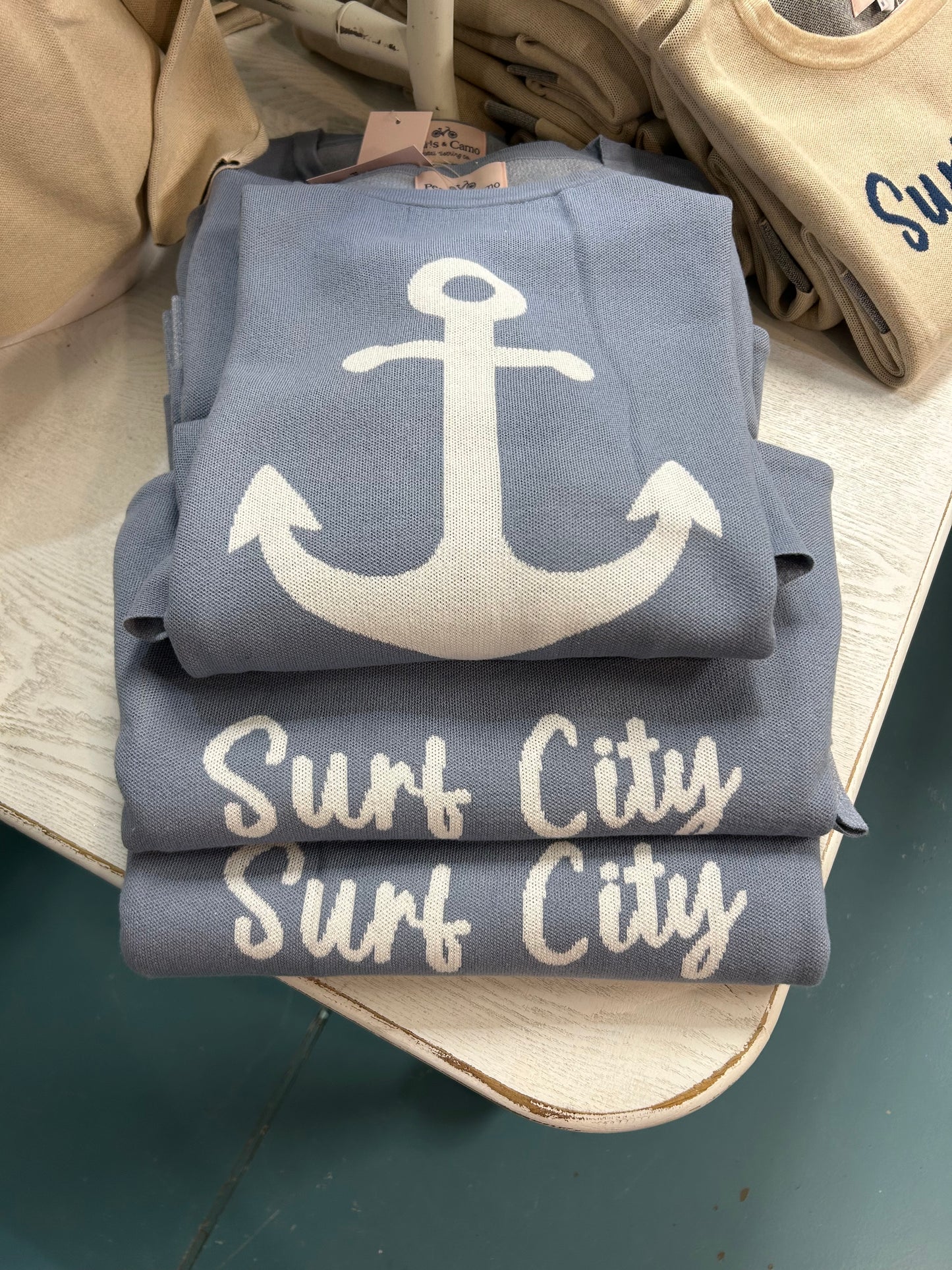 Surf City / Topsail Crew Neck Sweater