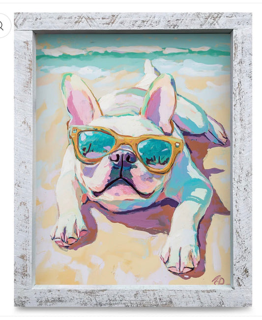 Pet Art - French Bulldog Sunny Vibes