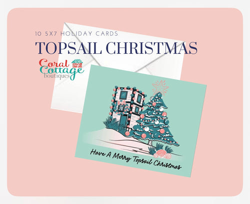 Topsail Christmas Card Box Set