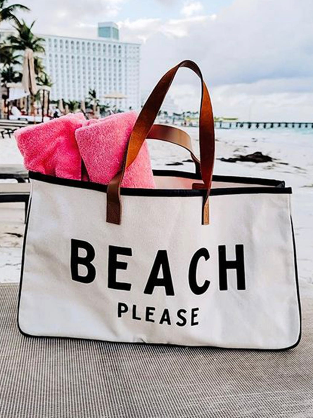 Beach Please Tote