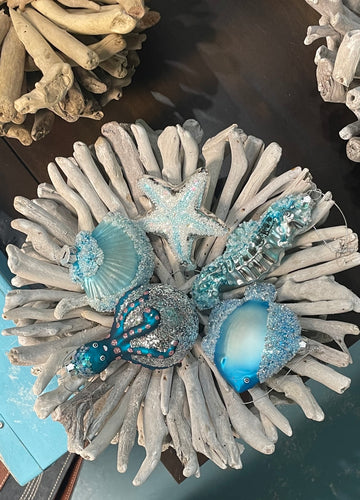 Glass Sea Life Ornament