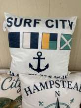 Load image into Gallery viewer, Surf City Flag Pillow