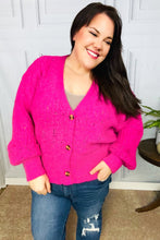 Load image into Gallery viewer, Pretty In Pink Button Down Pointelle Knit Cardigan