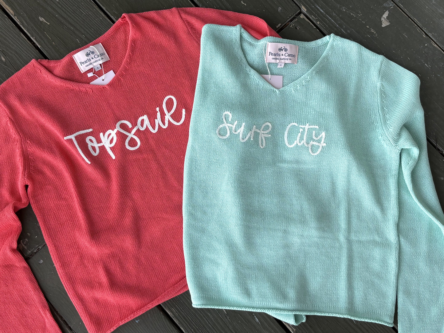 Topsail V-Neck Sweater