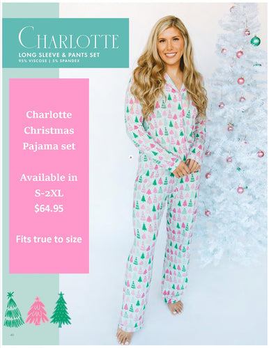 Charlotte Long Sleeve & Pants Pajama Set