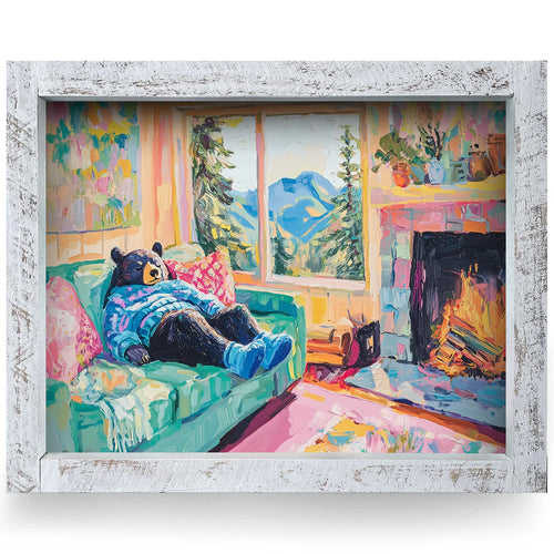 Art-Lake/Lodge-Papa Bear's Favorite Place