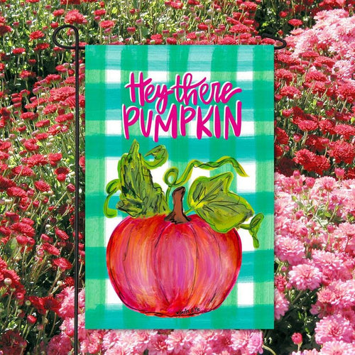 Garden Flag - Hey There Pumpkin